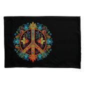 70s 60s Vredesteken Kleurrijk Kussensloop (Voorkant-Links)