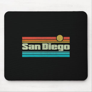 70s 80s Surfen Californië Ca San Diego Muismat