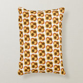 70s Abstracte Geometrische Cirkelvormen Accent Kussen (Voorkant(Verticaal))