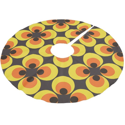 70s-achtergrond kerstboom rok (Gekanteld)