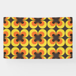 70s-achtergrond spandoek