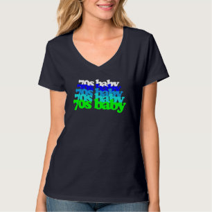 70's baby Gen X verjaardag geboren in zeventig 70- T-shirt