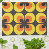 70s-behangselpapier theedoek (Gevouwen)