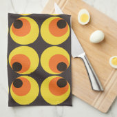 70s-behangselpapier theedoek (Quarter Fold)