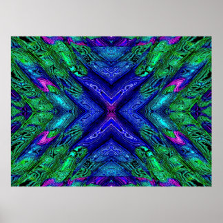 70's Blacklight-Poster Poster