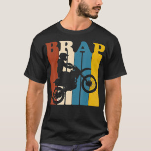 70s Brap voor Dirt Bike en Motorcross T-shirt