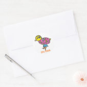 70's Chick Ronde Sticker (Envelop)