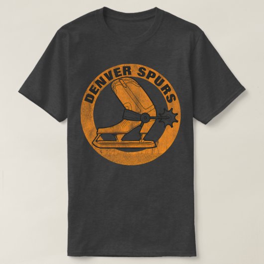 70s Denver Spurs Verdrietig  Esthetisch T-shirt (Design voorkant)