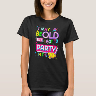 70s Design for Women Rave Outfit & 70s Festival Co T-shirt