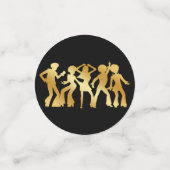 70's Disco Birthday | Glitter Ball Confetti (Kleine voorkant)