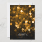 70's Disco Birthday | Glitter Ball Kaart (Achterkant)