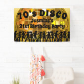 70's Disco Birthday | Glitter Ball Spandoek (Insitu)
