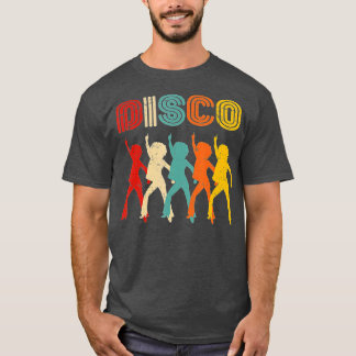  70s Disco Thleed Retro Disco Dansend 1970s T-shirt