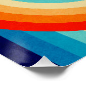 70s Double Wave Perfect Poster (Hoek)