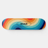 70s Double Wave Skateboard (Horizontaal)