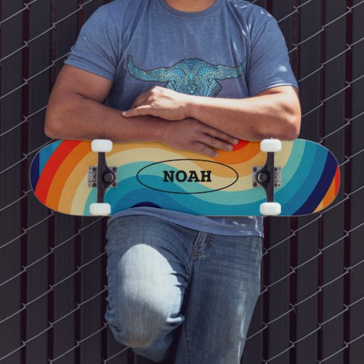 70s Double Wave Skateboard (Buiten 3)