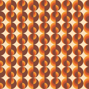 70s geometrisch patroon kussen