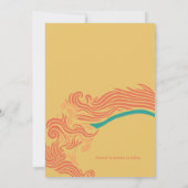 70's  groovy golven, red de datum kaart (Achterkant)