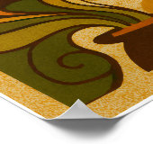 70s Halloween Retro Witch Poster (Hoek)