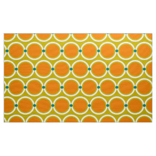 '70's modern vetgedrukt fabric-patroon stof