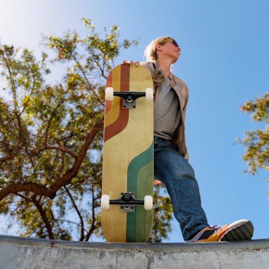  70s ontworpen skateboard (Buiten 1)