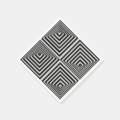 70s op kunst servetten (Hoek)