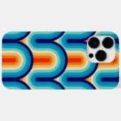 70s Rainbow Curves Case-Mate iPhone Case (Achterkant (horizontaal))