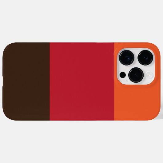 70s Retro 3 Gestreept  Kleurenpatroon Case-Mate iPhone Case (Achterkant (horizontaal))