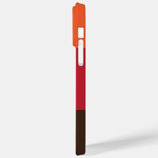 70s Retro 3 Gestreept  Kleurenpatroon Case-Mate iPhone Case (Achterkant / Links)