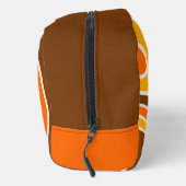 70s Retro Abstract Lava ontwerp Toilettasje (Rechts)