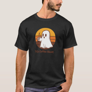 70s Retro Geest Koffie Spoken T-shirt