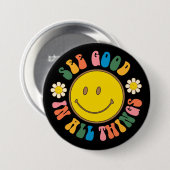 70s Retro Hippie Sublimatie Bundel Ronde Button 7,6 Cm (Voorkant /achterkant)