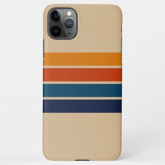 70s Retro iPhone 11 Pro Max Case Hoesje (Achterkant)