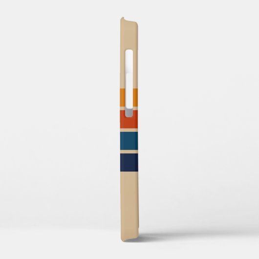 70s Retro iPhone 12 Mini Case (Achterkant / Links)