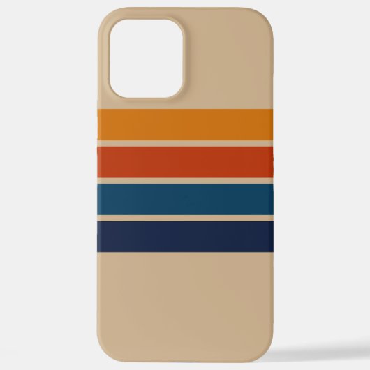 70s Retro iPhone 12 Pro Max Case Hoesje (Achterkant)