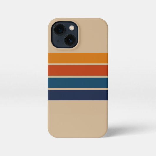 70s Retro iPhone 13 Mini Case iPhone Hoesje (Achterkant)