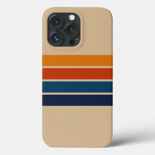 70s Retro iPhone 13 Pro Case (Achterkant)