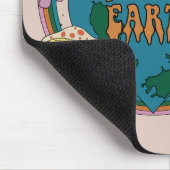 70's Retro Moeder Aarde Grafisch Muismat (Hoek)