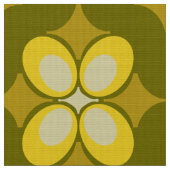 70s retro-patroonstof stof (Close Up)