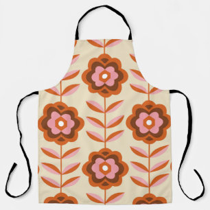 70's Retro Seamless Pattern. 60s en 70s Aesthetic Schort