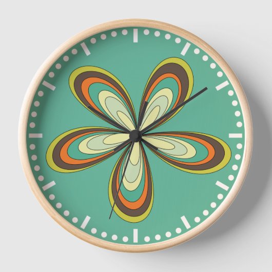70's retro spring hippie flower power (Voorkant)