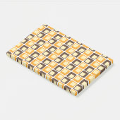 70s Retro Square Shapes Pattern Post-it® Notes (Schuin)