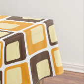 70s Retro Square Shapes Pattern Tafelkleed (Voorbeeld)
