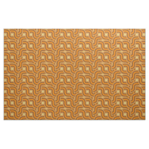 70s retro-weve patroon stof