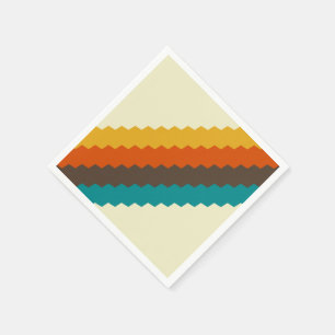 70s Retropatroon Servet
