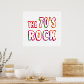 70s Rock Poster (Keuken)