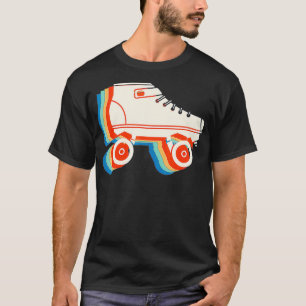 70S Roller Schaatsen Disco Retro T-shirt