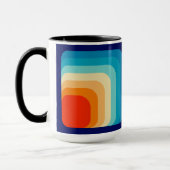 70s Square Rainbow Mok (Links)