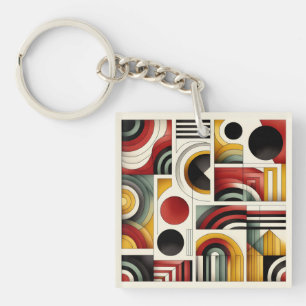70s Stedelijke Flow Sleutelhanger