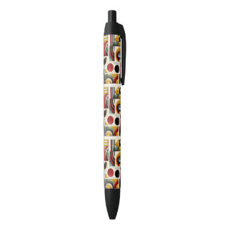 70s Stedelijke Flow Zwarte Inkt Pen